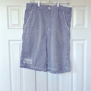 LRG seersucker shorts